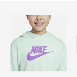 Girls Nike Crop Sweater