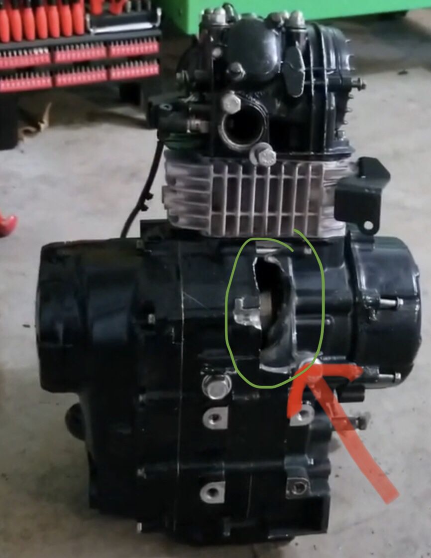 WTB Honda Grom blown engine / case