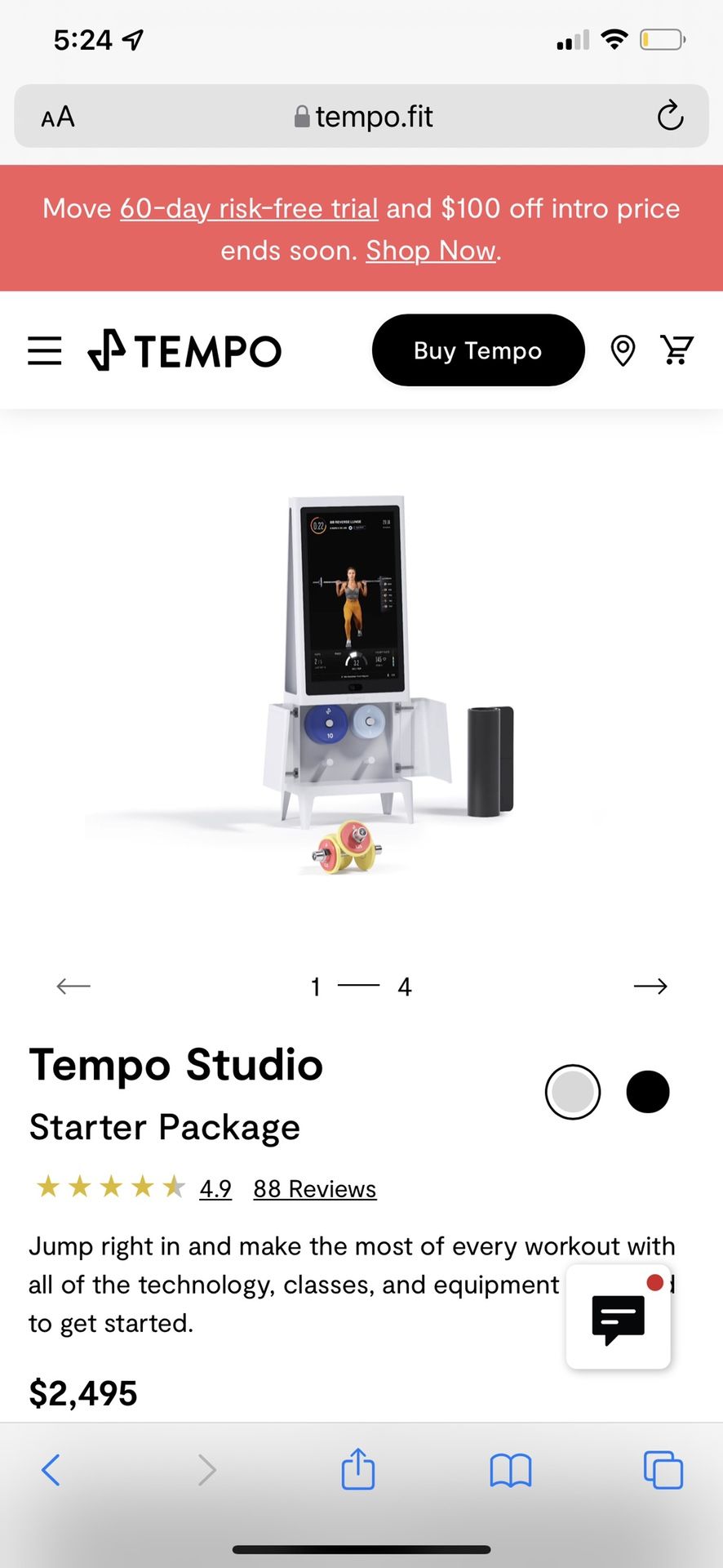 Tempo Starter package