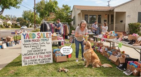 YARD SALE