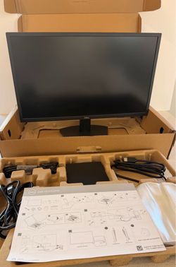 Brand New Dell 24" Monitor – Open Box - Black