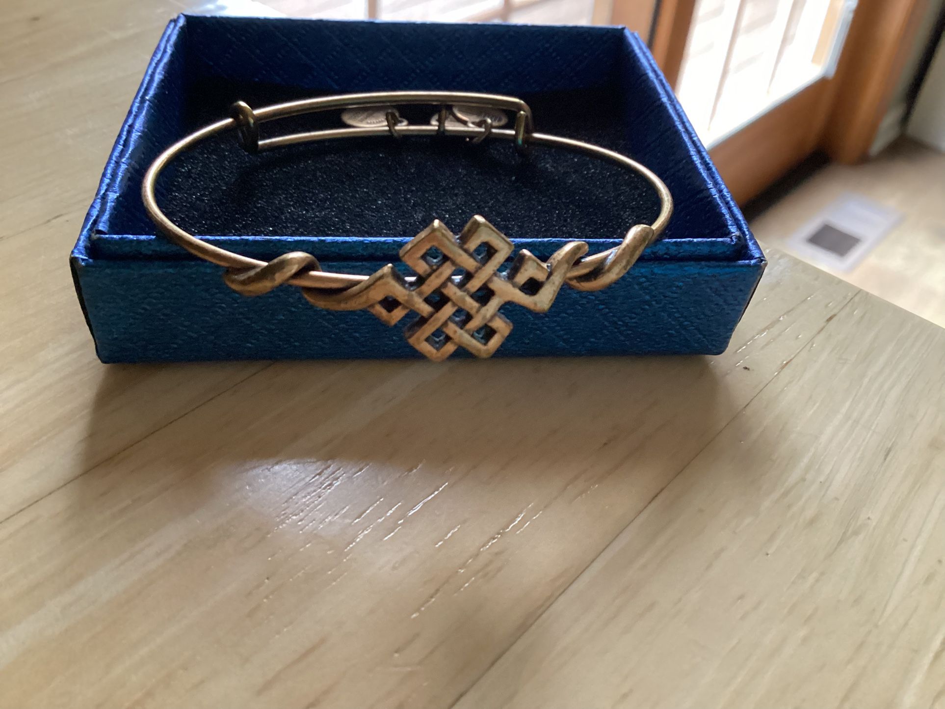 “Alex And Ani” Endless Knot Wrap Bracelet