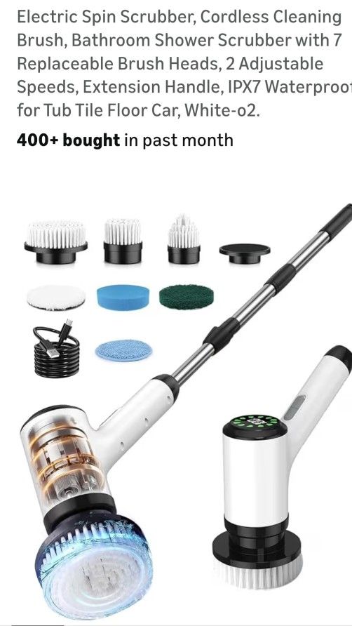 Electric Spin Scrubber