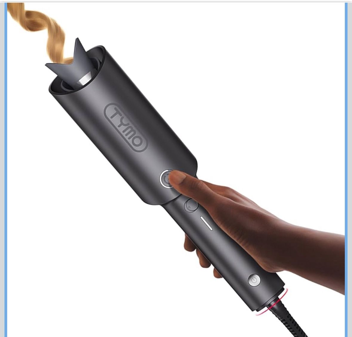 Tymo Automatic Curling Iron 1” New Open Box