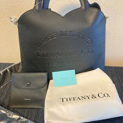 NEW, rare, Authentic Handbag Viral Large return To Tiffany Purse With Pouch Tiffany’s The Tote Bag Style 