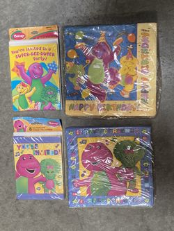 Barney Birthday Party Decorations And Balloons 