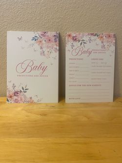Baby Shower Game - Baby Prediction & Advice