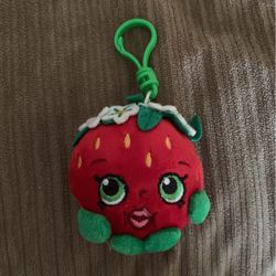 Shopkins Strawberry Keychain 
