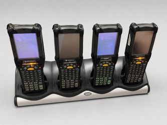 Motorola Symbol MC9000 Barcode Scanners with 4-Slot Cradle