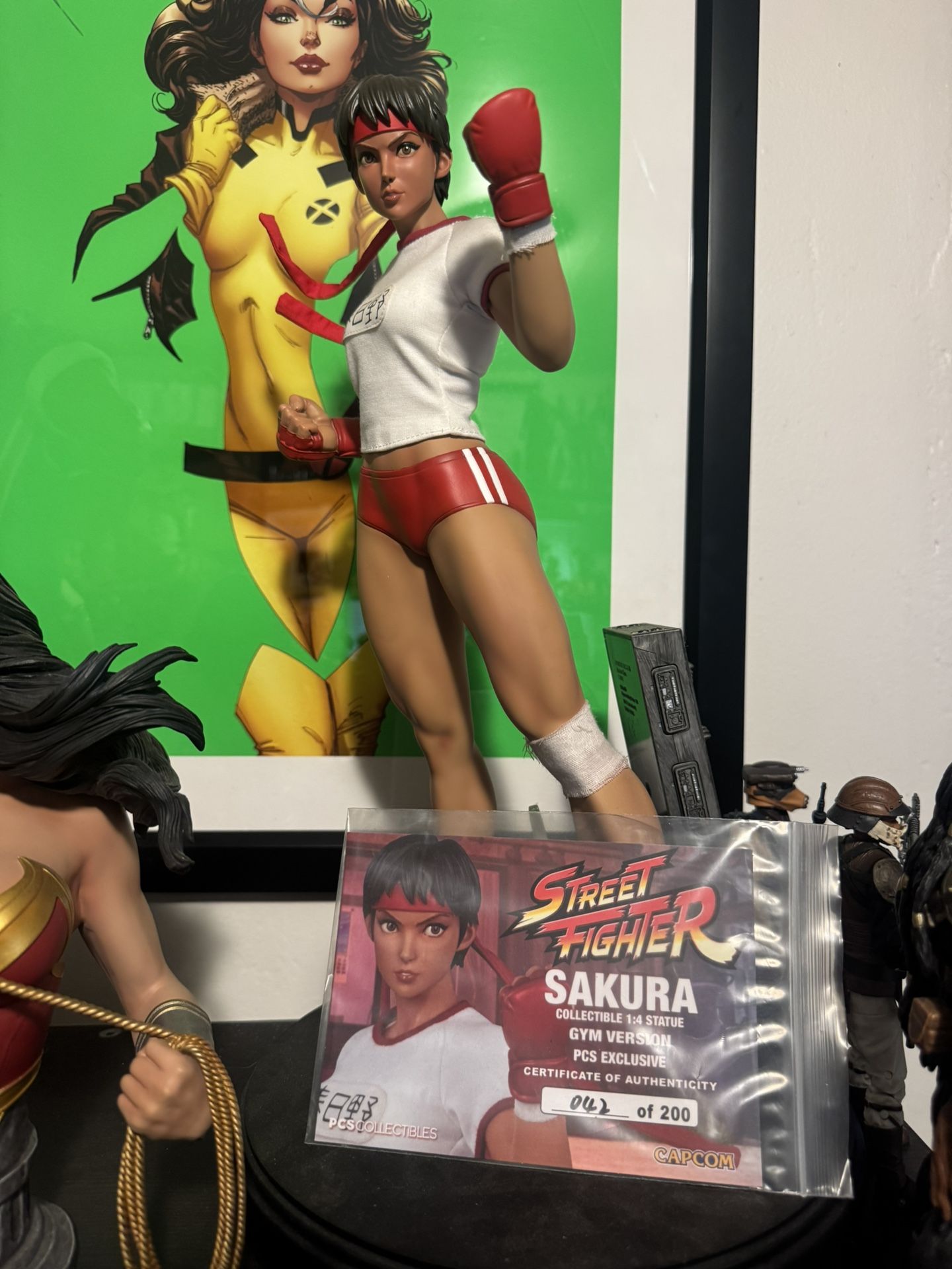 Street Fighter PCS Sakura Statue