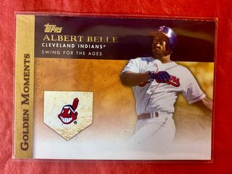 Albert Belle 2012 Topps Golden Moments “Swing for the Ages” Card