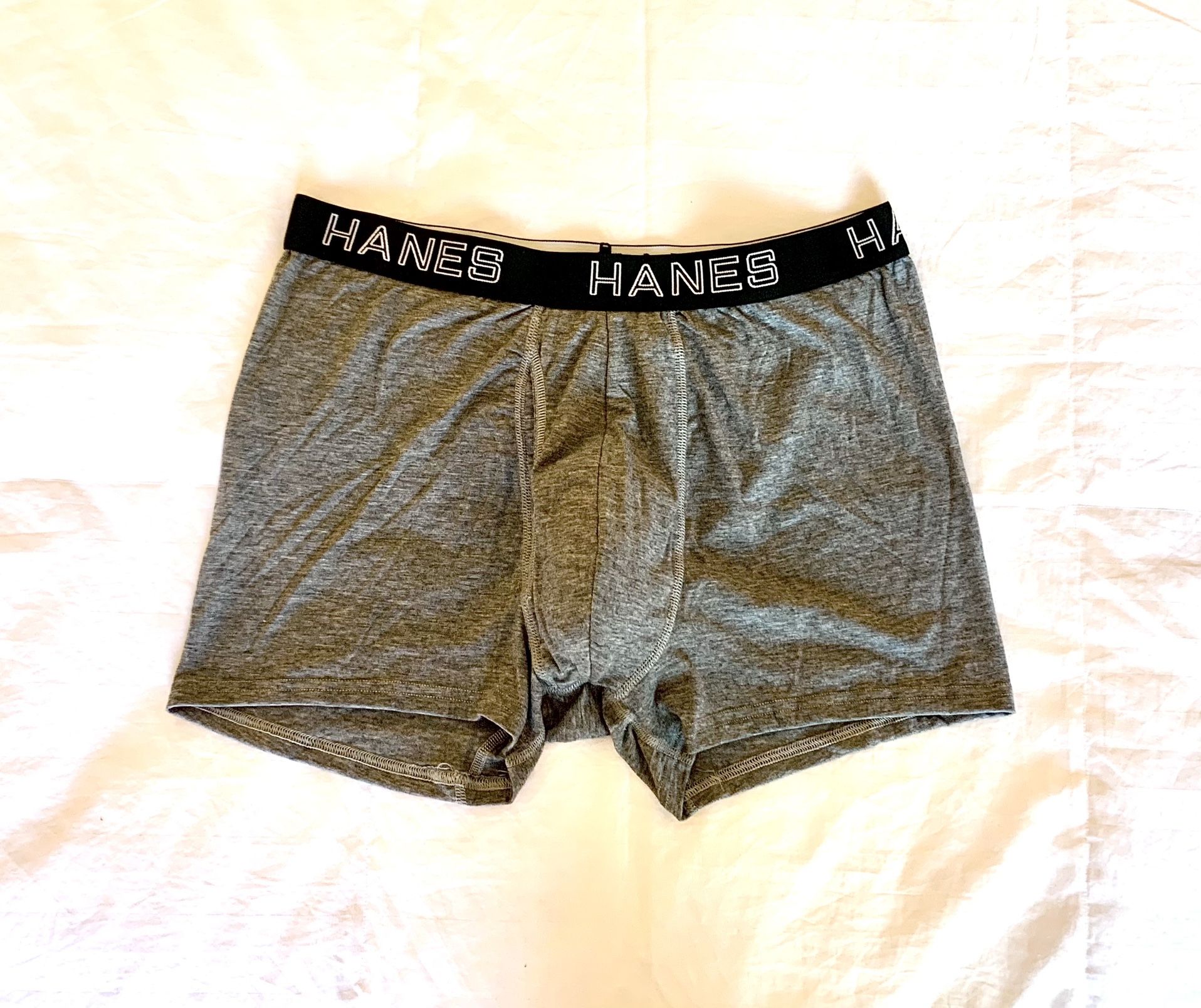 3 Pack Hanes Men's Total Support Pouch Trunk Underwear. NWOT.