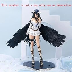 NEW Sexy Cute Anime Girl Figure Overlord Albedo succubus 8.27" NO BOX