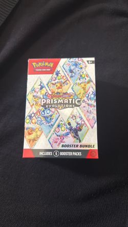 Pokémon prismatic booster bundle