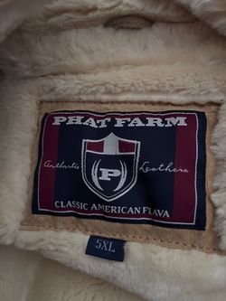 Phat Farm Leather Jacket