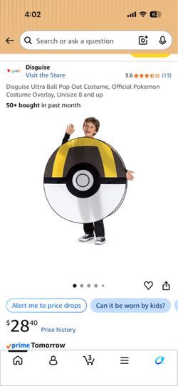 Pokemon Ultra Ball Costume