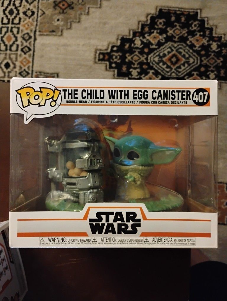 Funko Pop Star Wars The Child With Egg Canister #407