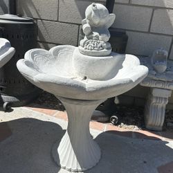 New Fountain Made Out Of Cement Perfect Gift 🎁 