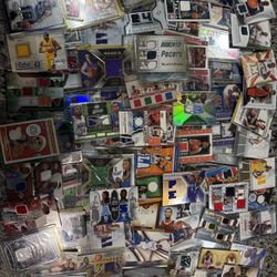 258 Card Lot ALL Autos And Relic Cards ONLY Taking Offers For Entire Lot