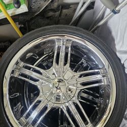 18 inch 4 lug Crome rims