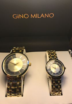 Gino milano his and hers watches online
