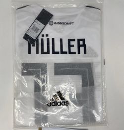 Germany Shirt World Cup Soccer Jersey Home White Adult Large