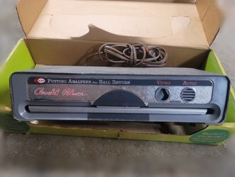 Vintage Arnold Palmer putting analyzer and automatic ball return by Ajay - works great