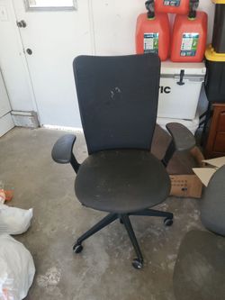 2 office chairs