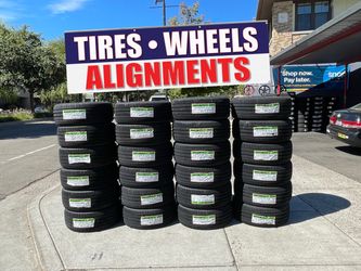 235-40-18 Tires 395$ Installed free alignment