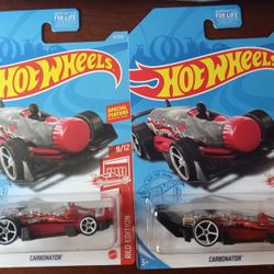 Hot Wheels Red Addition Carbonator Target Exclusive