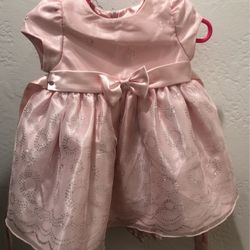 12  Months Pink dress 
