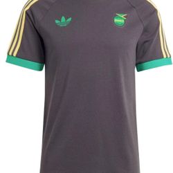 Adidas 3 Stripe Jamaica Shirt - Men’s Large