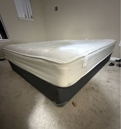 Queen sized mattress and box spring