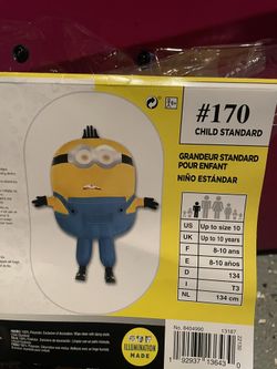 Inflatable Minion Adult Costume for Sale in Whittier, CA - OfferUp