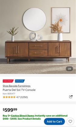 TV console $300