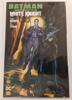 Batman Beyond the White Knight #4 Signed By Sean Murphy 1:25 Variant Ace Cover Black Label