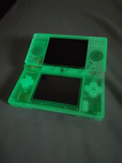 DS Lite - Fully Working - Custom Clear/Glow in the dark Shell