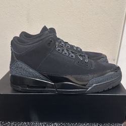 Black cat Jordan 3
