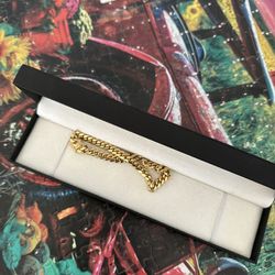 24K Solid Gold  Bracelet – 33g – Heavy – Excellent Condition