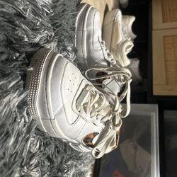 Nike Air Force 1 Pixel SE with leopard print nike logo