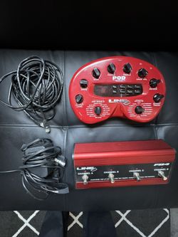 Line 6 pod with Footswitch