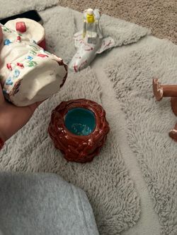 Ceramic ice cream bowl