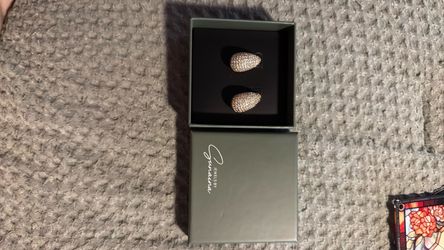 Jewels by Sunaina Crystal Teardrop Earrings – New in Box
