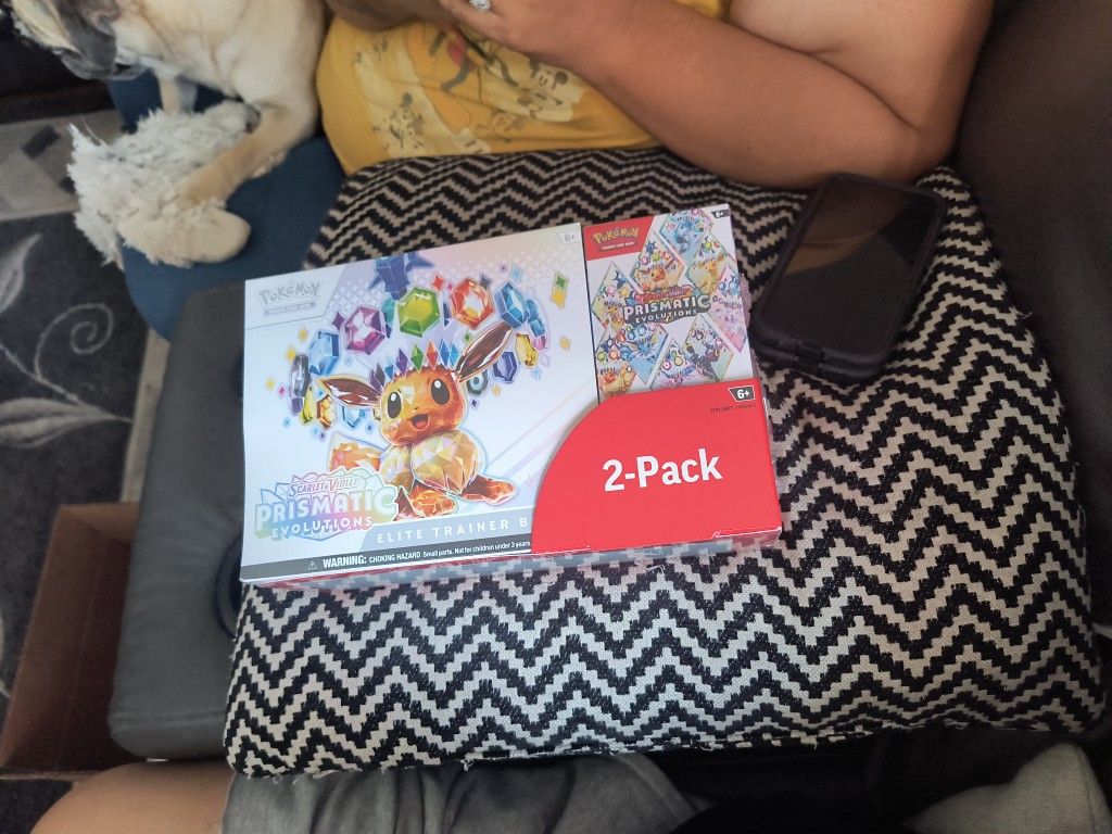 Prismatic Evolutions 2-pack Costco Bundle