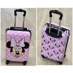 disney minnie mouse luggage carry on 20”