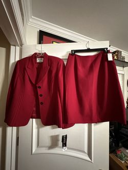 Beautiful Red Suit- Never Worn