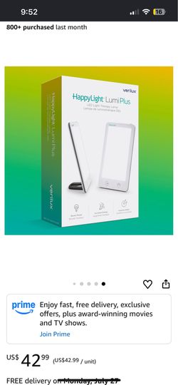 Verilux Happy light lumi plus