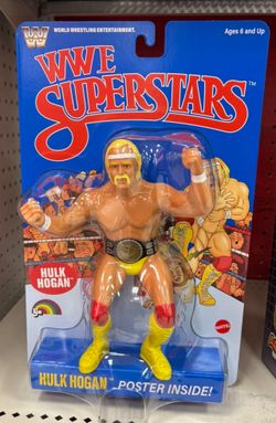 WWE Wrestling Superstar Hulk Hogan Retro Figure.