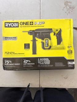 Ryobi 18V ONE+ HP 1" SDS-Plus Rotary Hammer