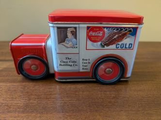 Vintage Coca-Cola Delivery Truck Tin